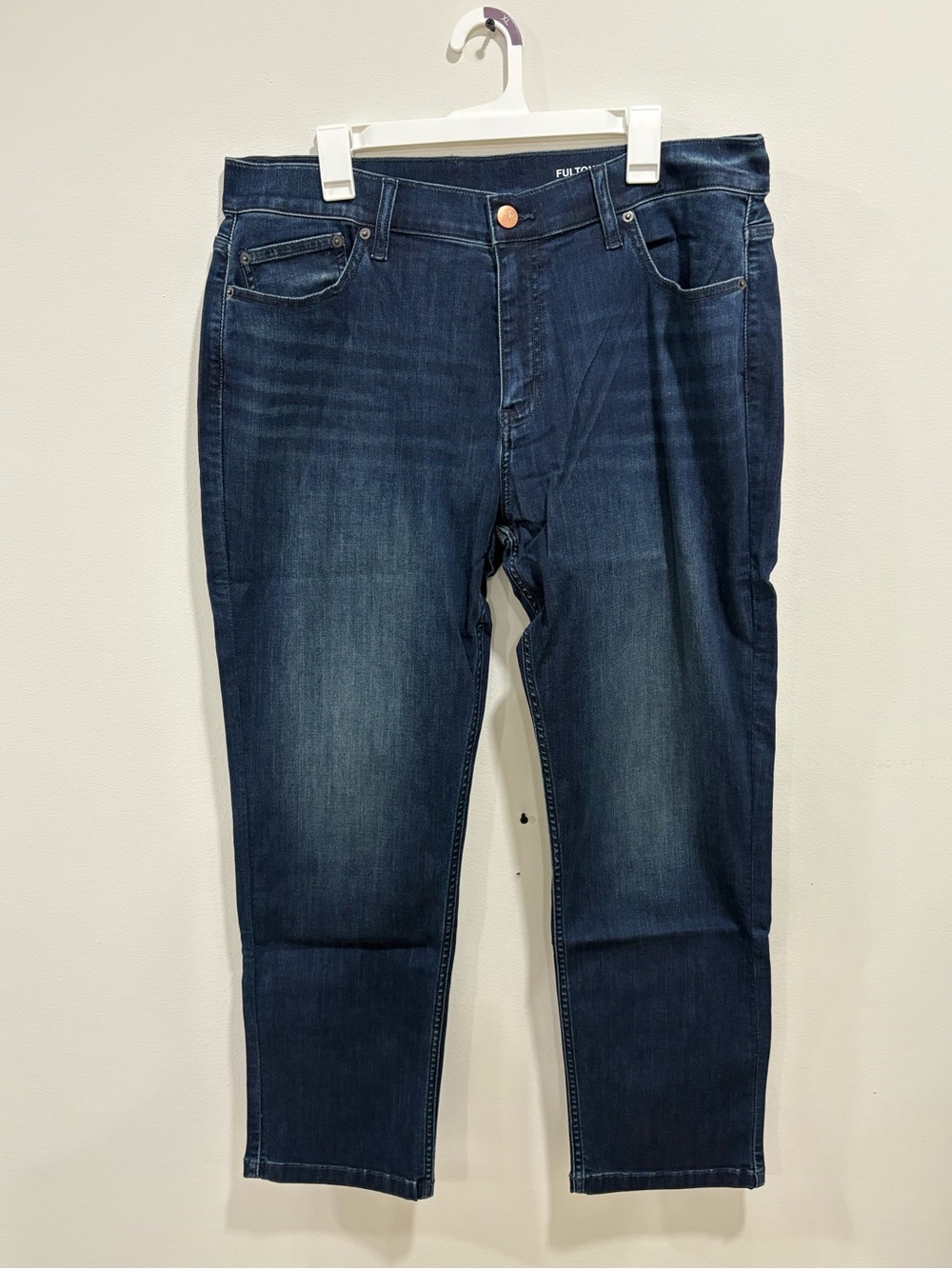 Relaxed Fit Men's Mugsy Jeans Indigo Jeans - Classic Dark Blue